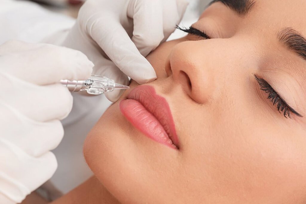 dark lip and correction 1